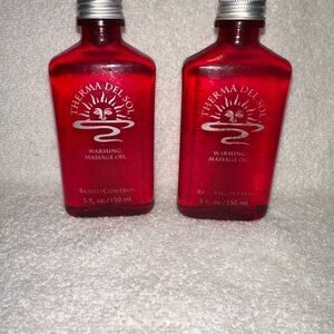NEW 2 Retired Beauticontrol Warming Massage Oil 5 oz each rare